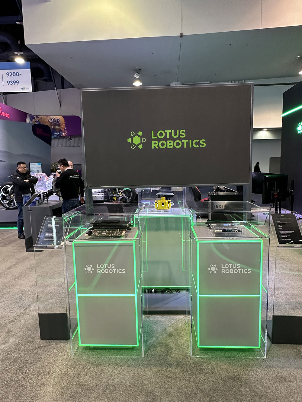 Booth Design Lotus Robotics